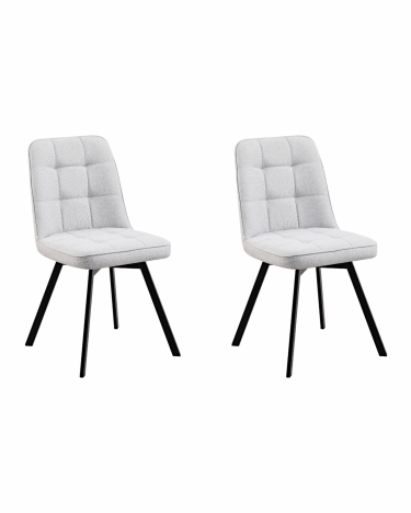 Стул Stool Group Pleid вращающийся серый 2 шт.