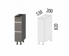 Бутылочница Витра Грейс 105.71.1 Оникс Кубанит