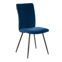 Стул обеденный Tetchair Monte Carlo TREND, велюр, Blue синий, 49х51х93 см