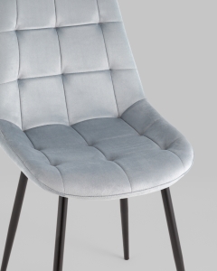 Стул Stool Group Флекс New, велюр пыльно-голубой 4 шт