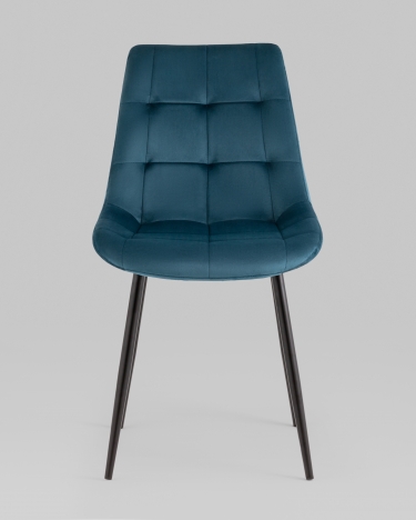 Стул Stool Group Флекс New велюр сине-зеленый 4 шт