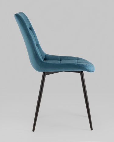 Стул Stool Group Флекс New велюр сине-зеленый 4 шт