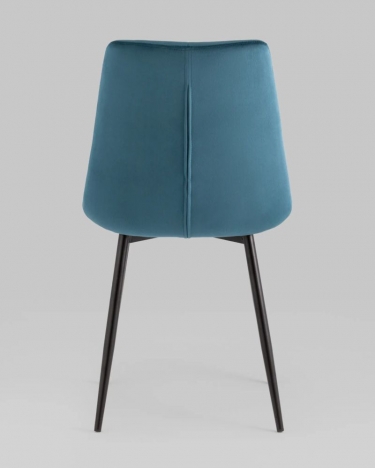 Стул Stool Group Флекс New велюр сине-зеленый 4 шт