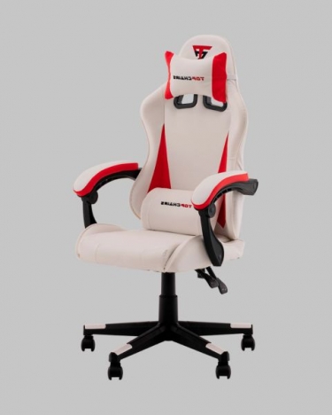 Кресло спортивное Stool Group TopChairs Phantom бело-красный