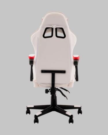 Кресло спортивное Stool Group TopChairs Phantom бело-красный