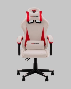 Кресло спортивное Stool Group TopChairs Phantom бело-красный