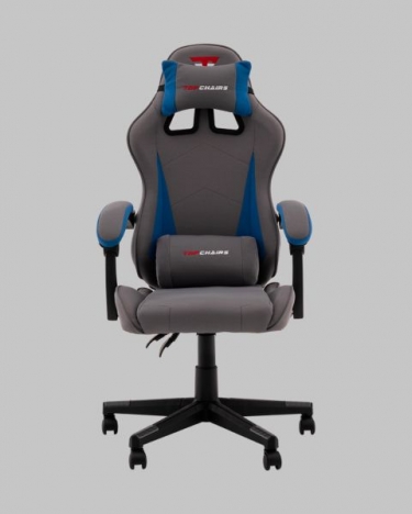 Кресло спортивное Stool Group TopChairs Phantom серо-голубой