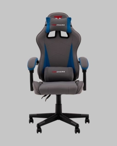 Кресло спортивное Stool Group TopChairs Phantom серо-голубой