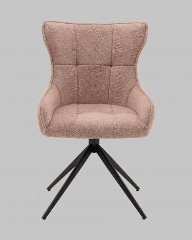 Стул Stool Group Carlene вращающийся бежевый