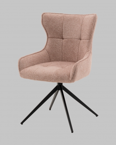 Стул Stool Group Carlene вращающийся бежевый