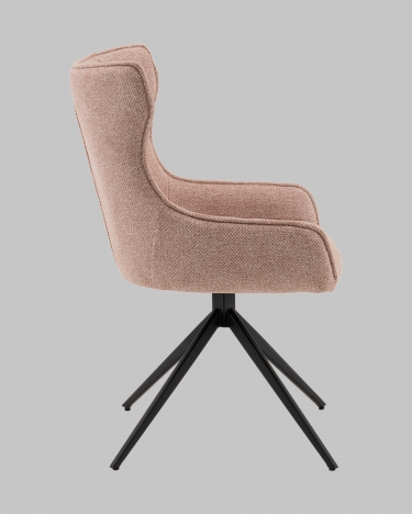 Стул Stool Group Carlene вращающийся бежевый