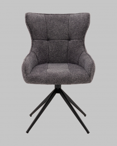 Стул Stool Group Carlene вращающийся серый