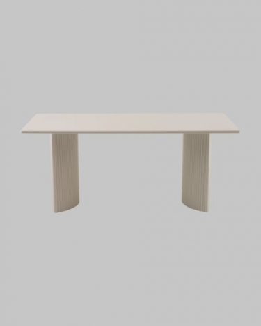 Стол обеденный Stool Group Celestia 1809075 см бежевый