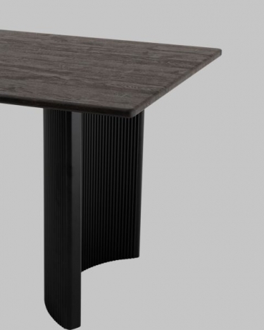 Стол обеденный Stool Group Celestia 1809075 см темное дерево