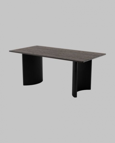 Стол обеденный Stool Group Celestia 1809075 см темное дерево