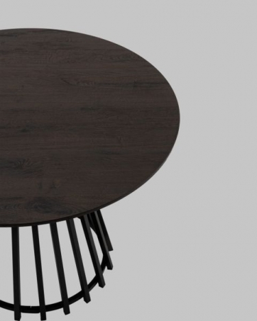 Стол обеденный Stool Group Daphne 10075 см темное дерево