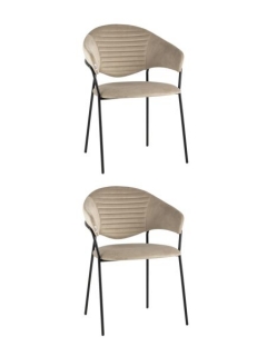 Стул Stool Group Алексис велюр капучино 2 шт