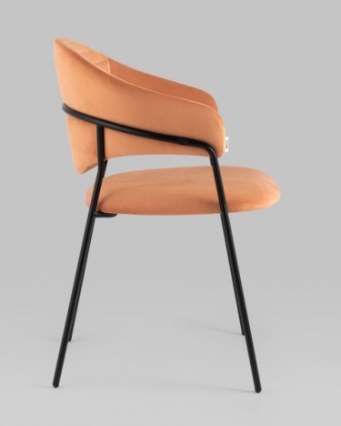 Стул Stool Group Алексис велюр оранжевый 2 шт