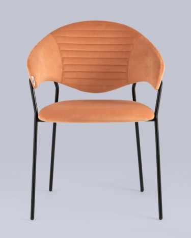 Стул Stool Group Алексис велюр оранжевый 2 шт