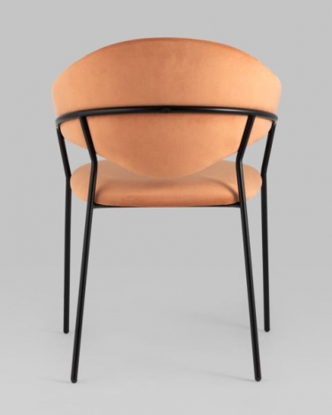 Стул Stool Group Алексис велюр оранжевый 2 шт