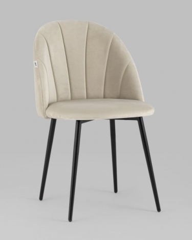 Стул Stool Group Логан NEW велюр бежевый 2 шт