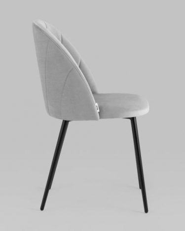 Стул Stool Group Логан NEW велюр светло-серый 2 шт