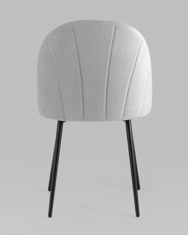 Стул Stool Group Логан NEW велюр светло-серый 2 шт