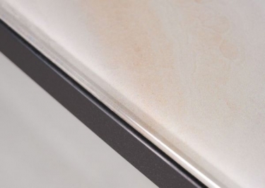 Обеденный стол Витра Орфей 46 02 Мрамор золотистый-Черный