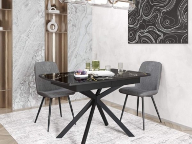 Обеденный стол Витра Орфей 46 03 Мрамор черный