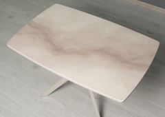 Обеденный стол Витра Орфей 46 04 Мрамор бежевый