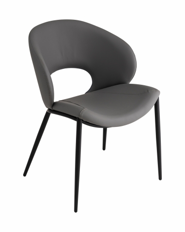 Стул Stool Group Вивьен экокожа серый