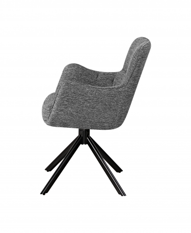 Стул обеденный Stool Group Eima темно-серый