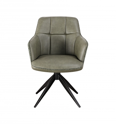 Стул обеденный Stool Group Naya зеленый экокожа букле