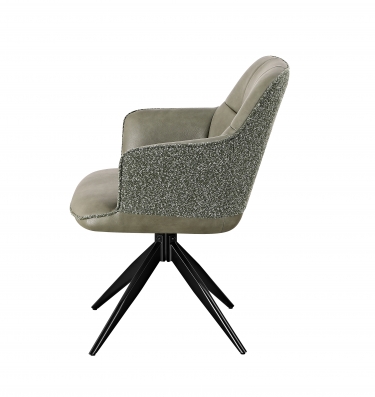 Стул обеденный Stool Group Naya зеленый экокожа букле