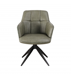 Стул обеденный Stool Group Naya зеленый экокожа букле