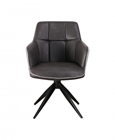 Стул обеденный Stool Group Naya серый экокожа букле