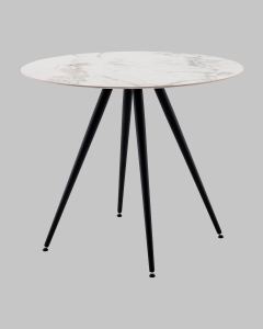 Стол Stool Group Ники круглый столешница керамика Ice Jade 900