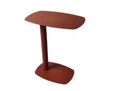 Журнальный столик Stool Group Eanna S металл красный