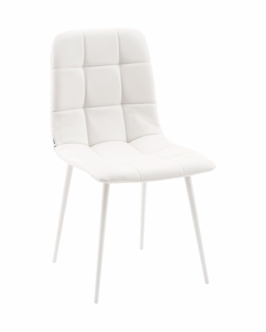 Стул Stool Group Одди NEW экокожа белый белые ножки