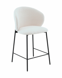 Стул полубарный Stool Group Блейз ПБ букле белый