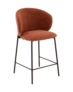 Стул полубарный Stool Group Блейз ПБ букле терракотовый
