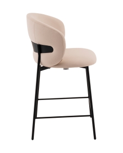 Стул полубарный Stool Group Блейз ПБ велюр молочный