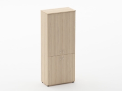 Шкаф высокий закрытый Персона Грата Twin 16.16.101 Туя