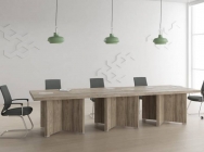 Комплект мебели для переговорной POINTEX SOLID 8 Вяз