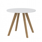 Стол журнальный Skyland Forta FCT 570 Белый премиум Дуб Гамильтон