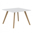 Стол журнальный Skyland Forta FCT 6767 Белый премиум Дуб Гамильтон