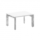 Стол журнальный на П-образном м/к Рива ONIX DIRECT LUX M-O.MP-SJ-1 Белый бриллиант