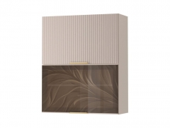 Шкаф-витрина кухонный с системой плавного закрывания Витра Флоренция 107.09