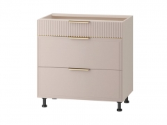 Напольный шкаф 3 ящика с системой плавного закрывания Витра Флоренция 107.92