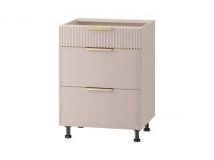 Напольный шкаф 3 ящика с системой плавного закрывания Витра Флоренция 107.91